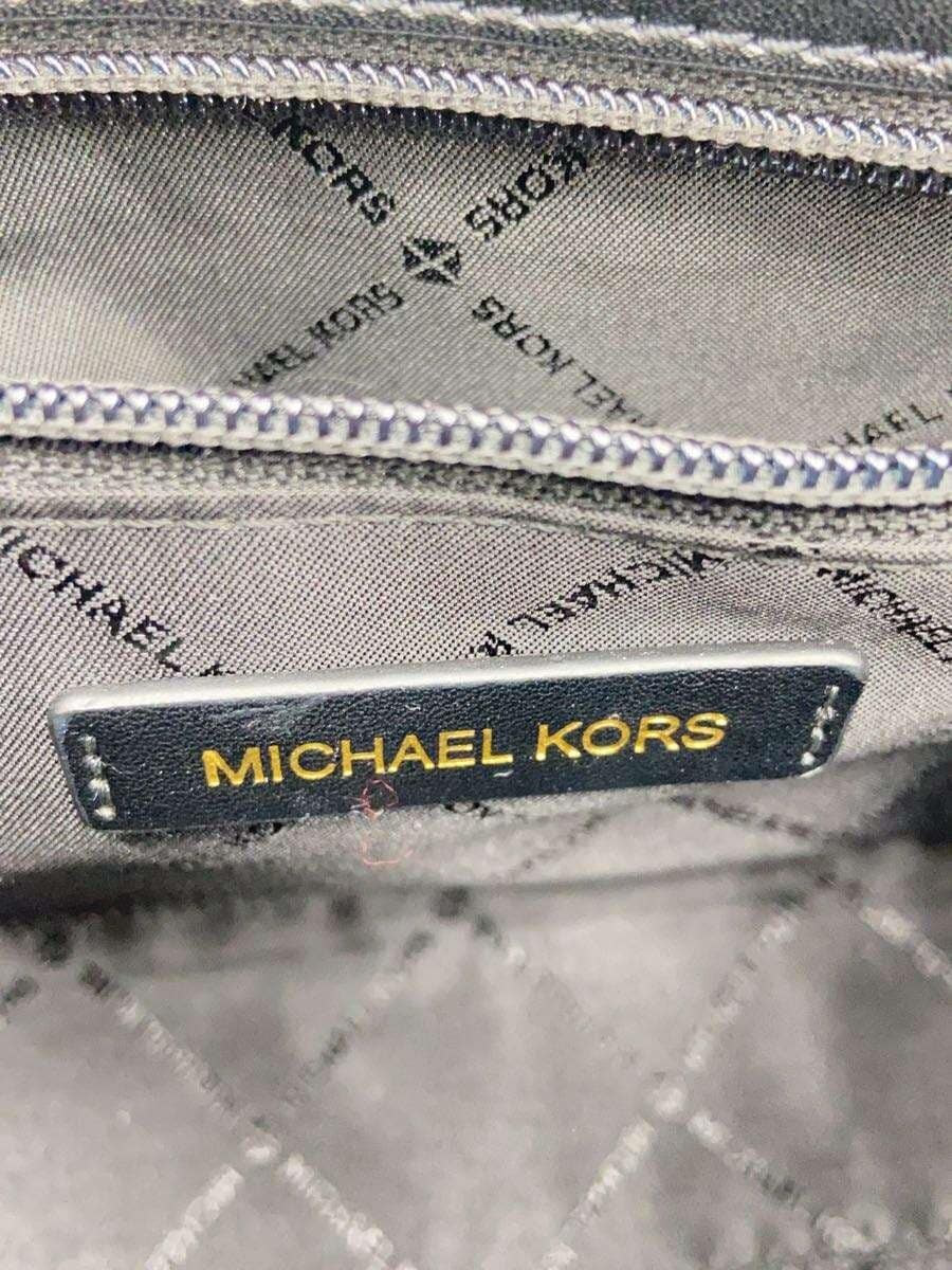 MICHAEL KORS handbag leather black solid ba-2309 6