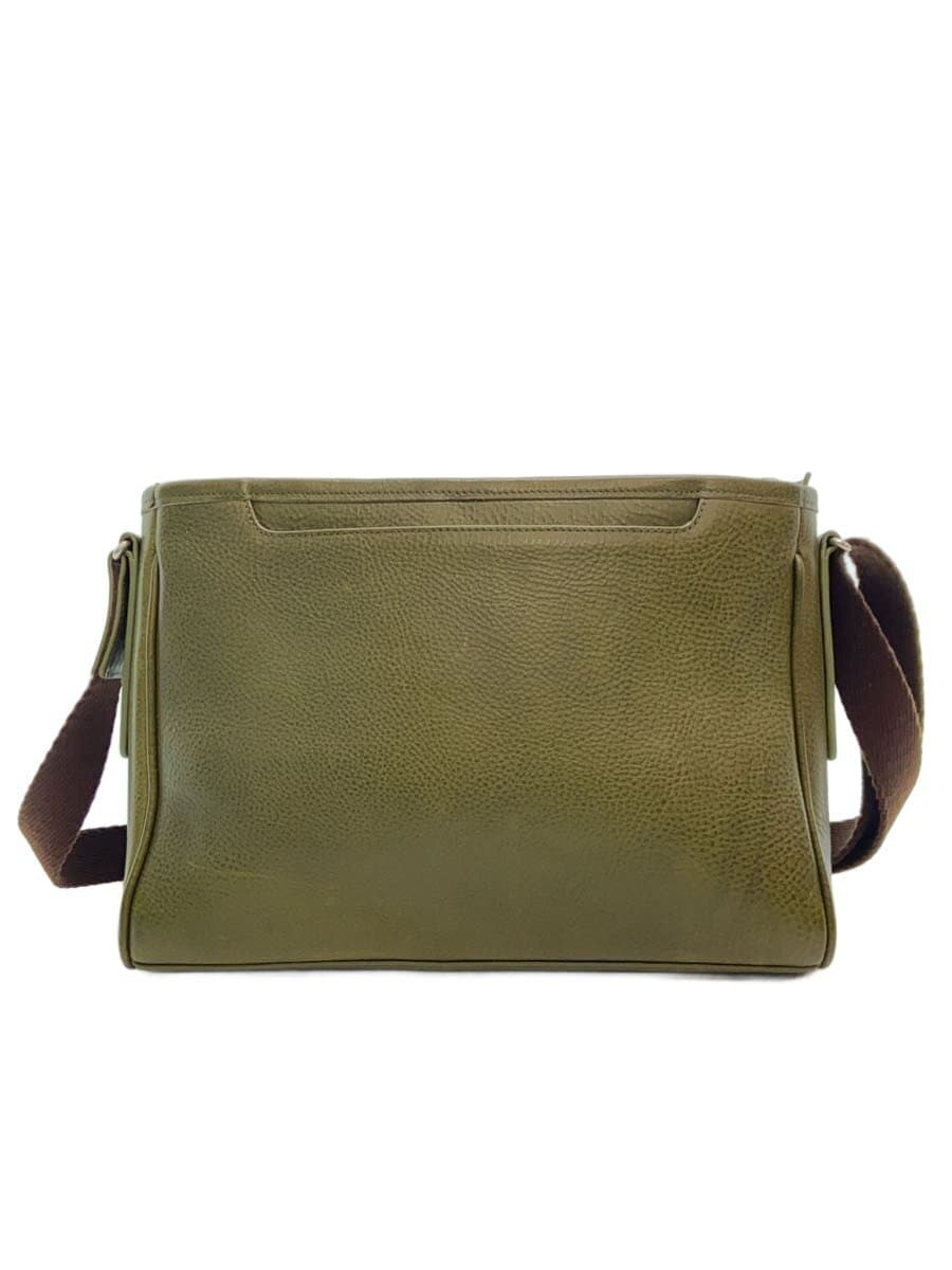 Other Brand BOOSTERS Minerva Box Square Shoulder Bag Leather GRN Plain