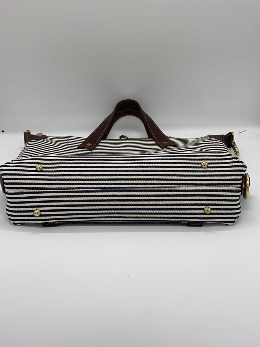 BEER BELLY Bag WHT Stripe 4