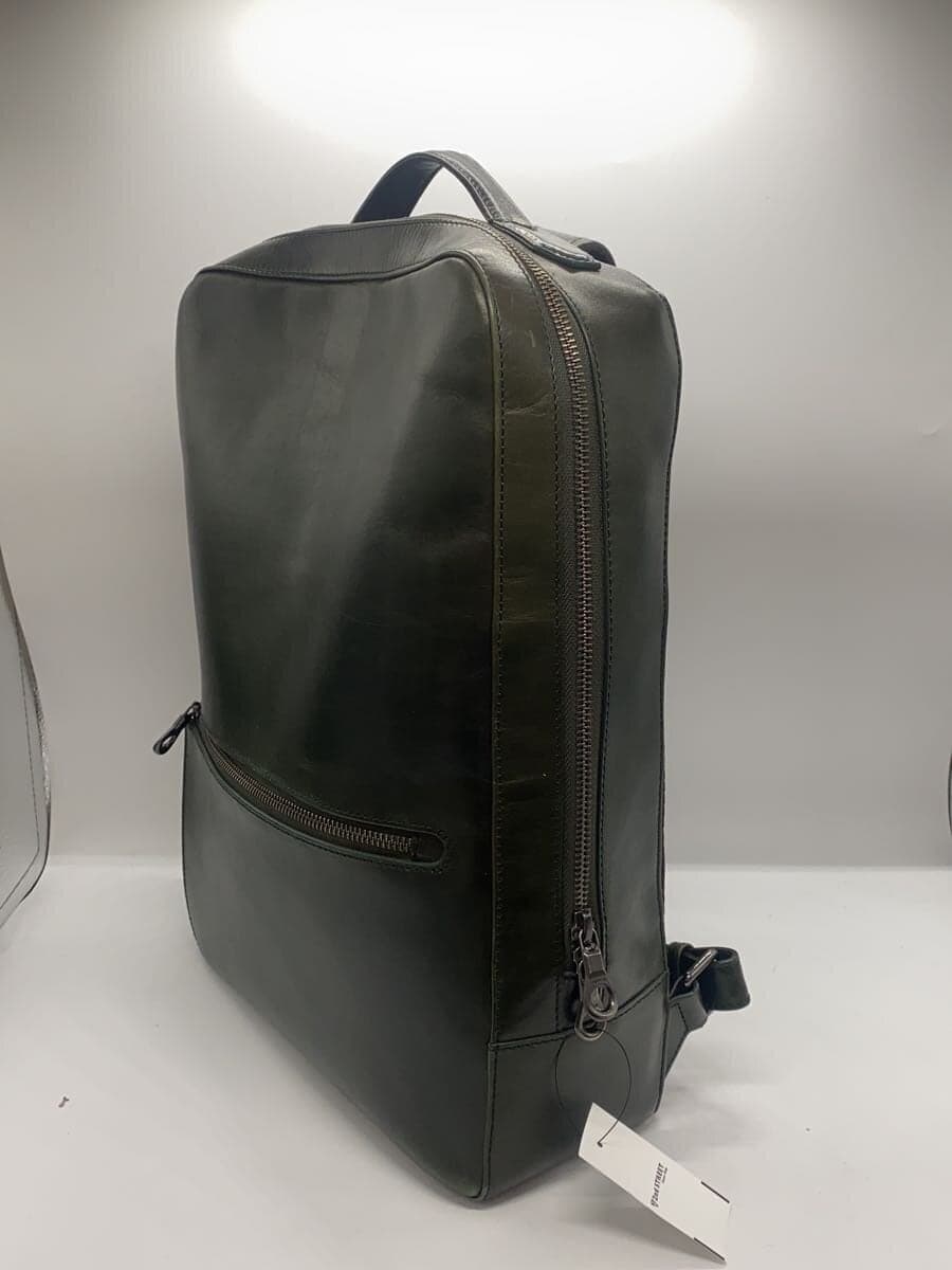 JOYA backpack leather GRN plain 2