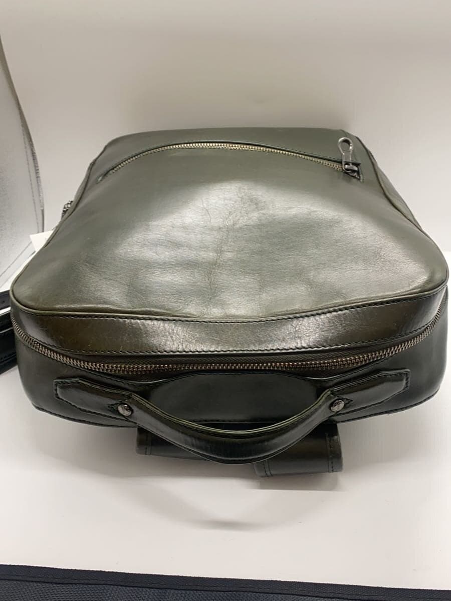 JOYA backpack leather GRN plain 4