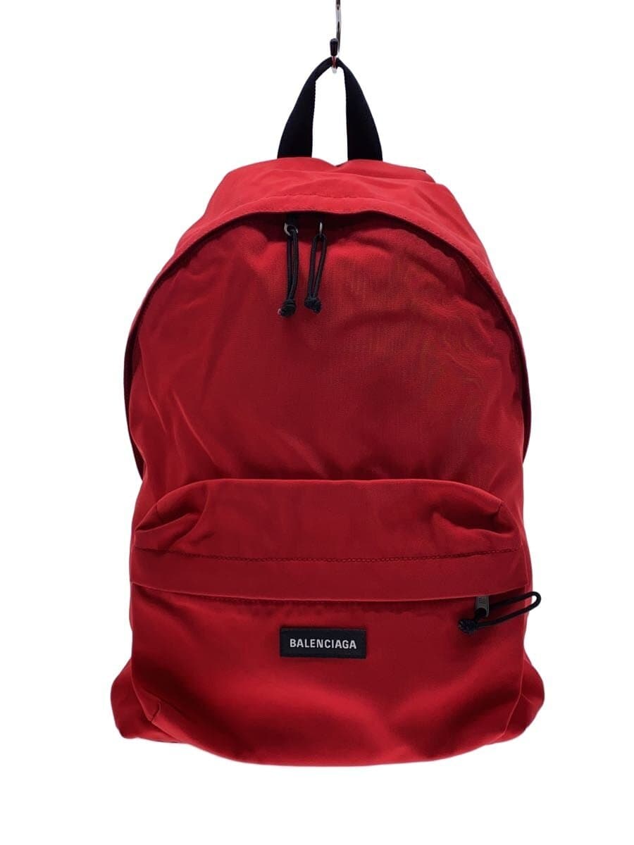 BALENCIAGA Explorer Backpack Canvas RED 503221