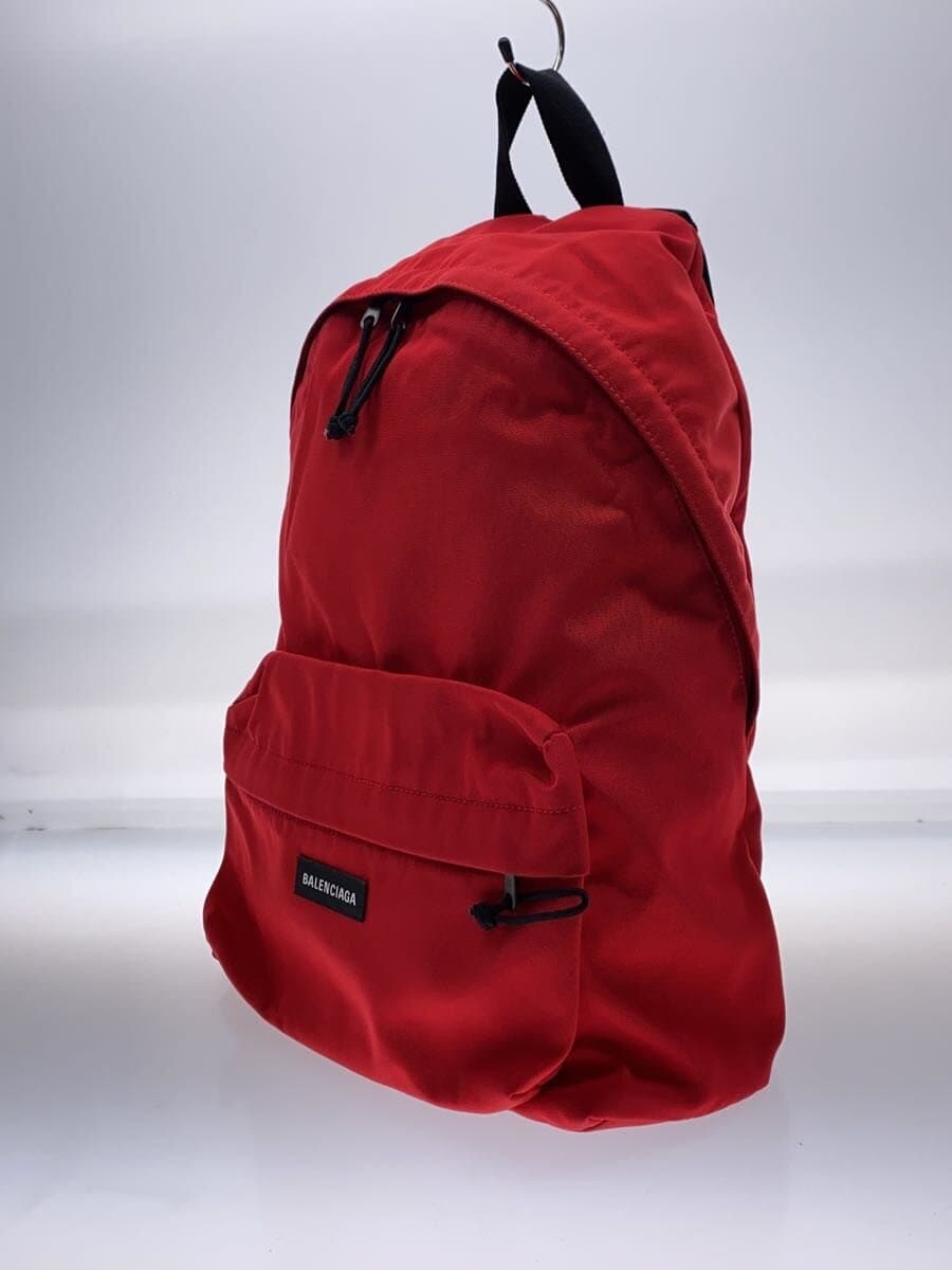 BALENCIAGA Explorer Backpack Canvas RED 503221 2