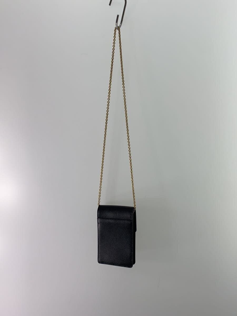 FURLA Shoulder Bag Leather BLK 3