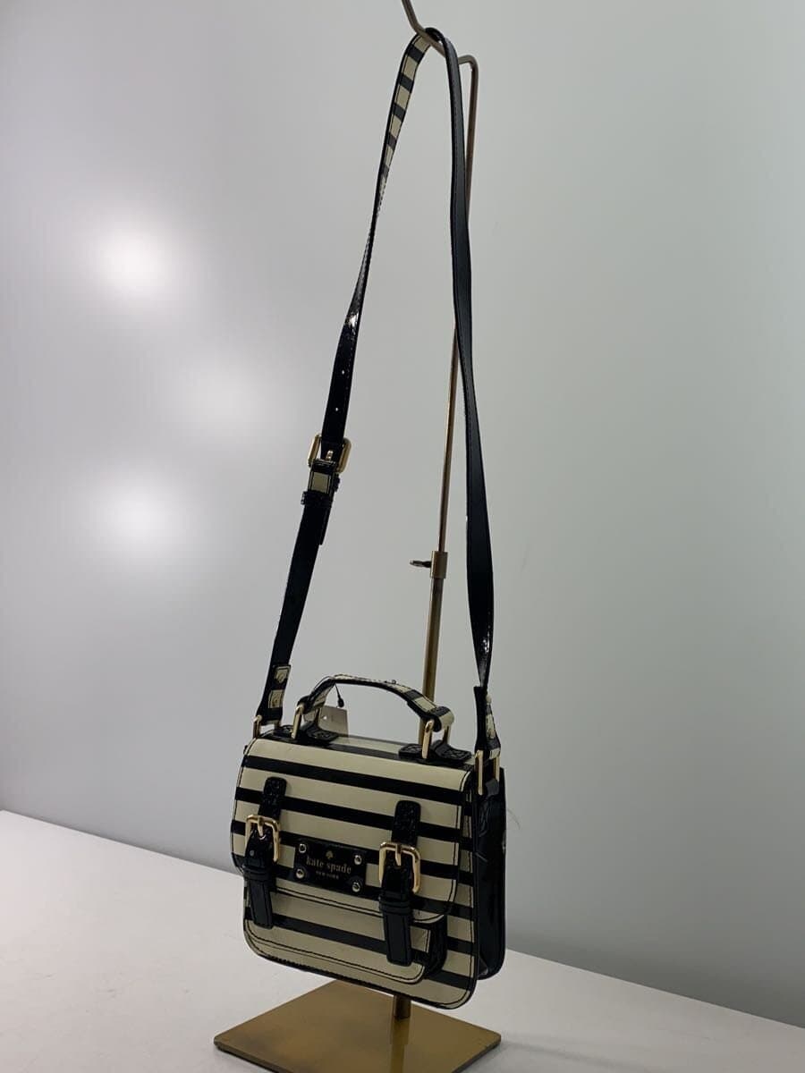 kate spade new york Shoulder Bag Patent Leather BLK 2