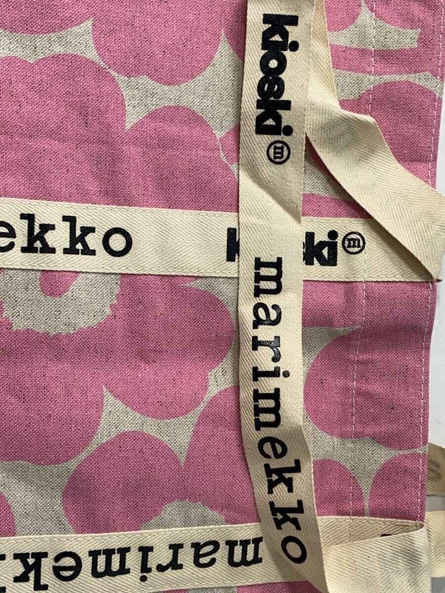 marimekko Tote Bag Cotton PNK carriermidi unikko 4