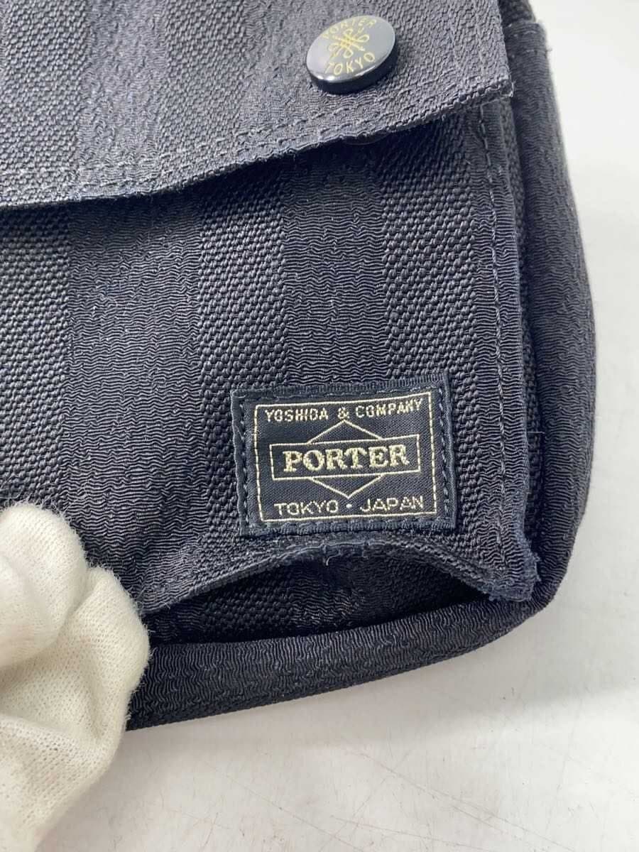 PORTER Shoulder Bag BLK Solid 5