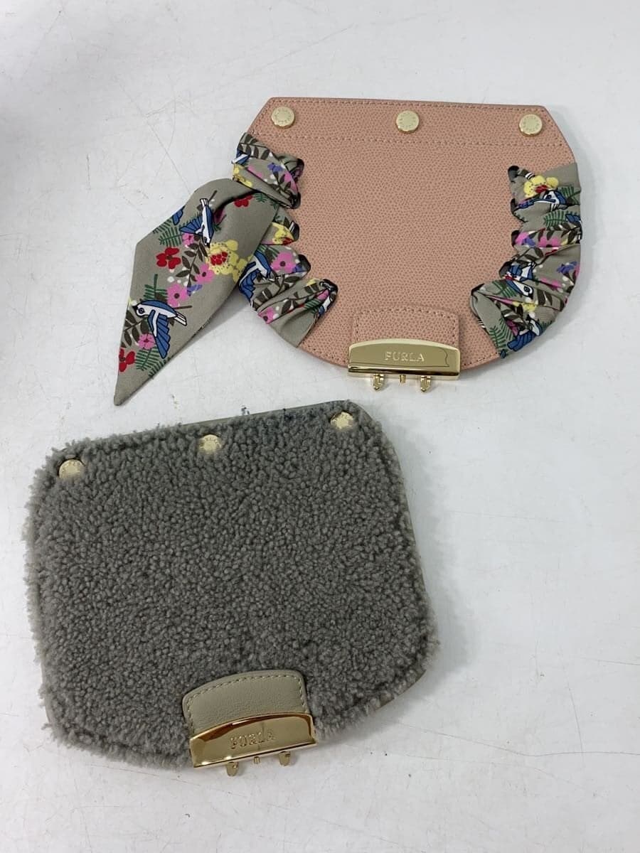 FURLA shoulder bag PVC BEG 246721 7