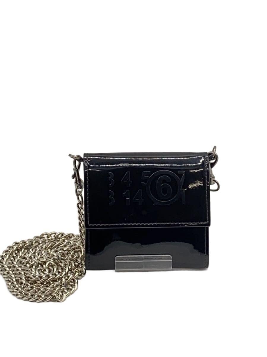 Martin Margiela Shoulder Bag Patent Leather BLK