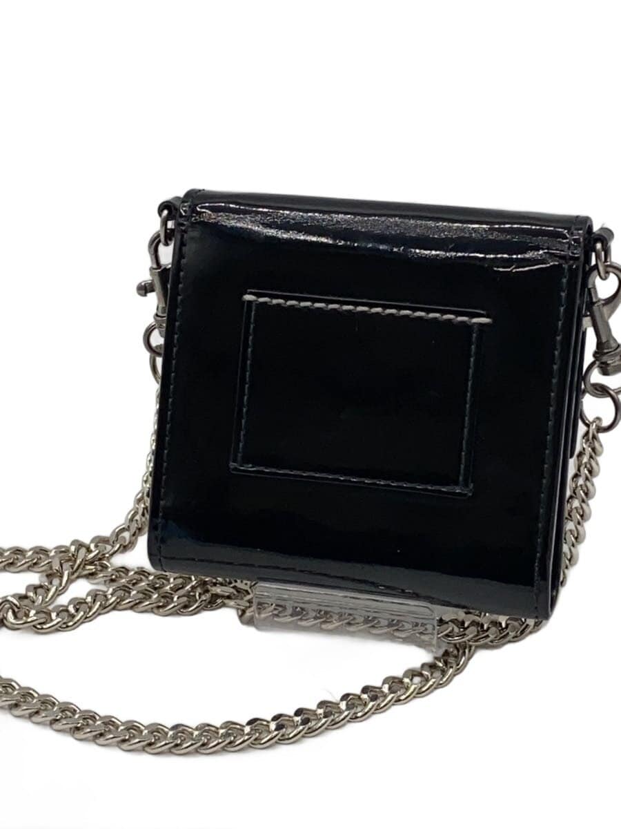 Martin Margiela Shoulder Bag Patent Leather BLK 3