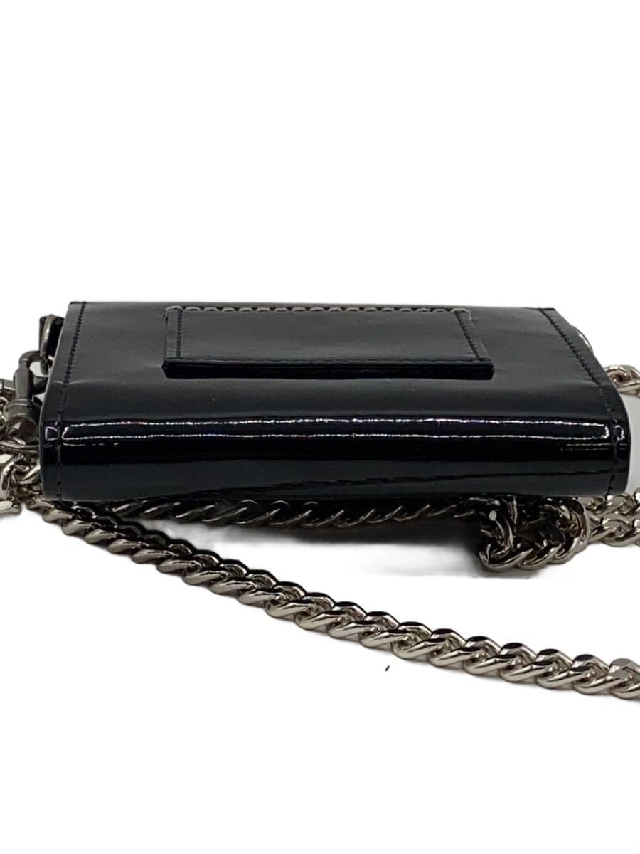 Martin Margiela Shoulder Bag Patent Leather BLK 4