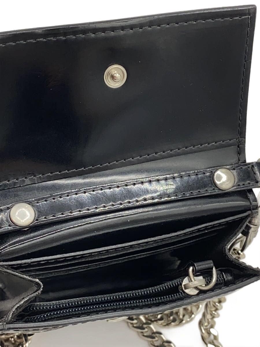 Martin Margiela Shoulder Bag Patent Leather BLK 6