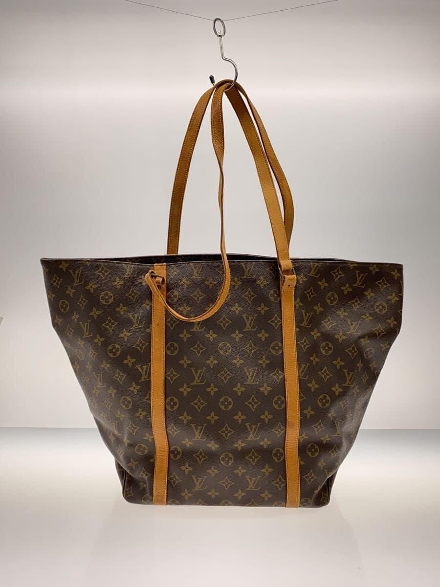 LOUIS VUITTON Sack Shopper ping_Monogram Canvas PVC BRW 3