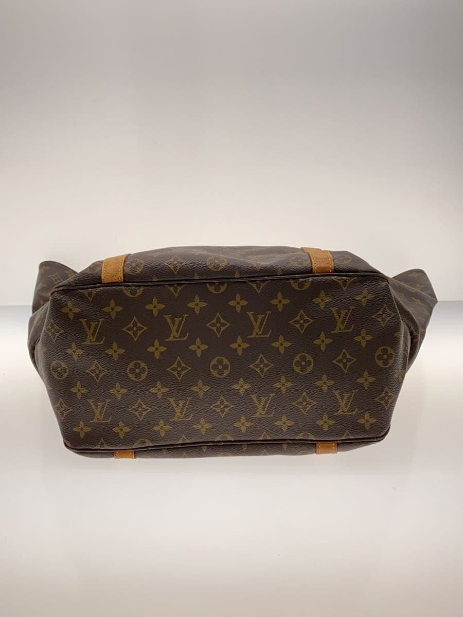LOUIS VUITTON Sack Shopper ping_Monogram Canvas PVC BRW 4