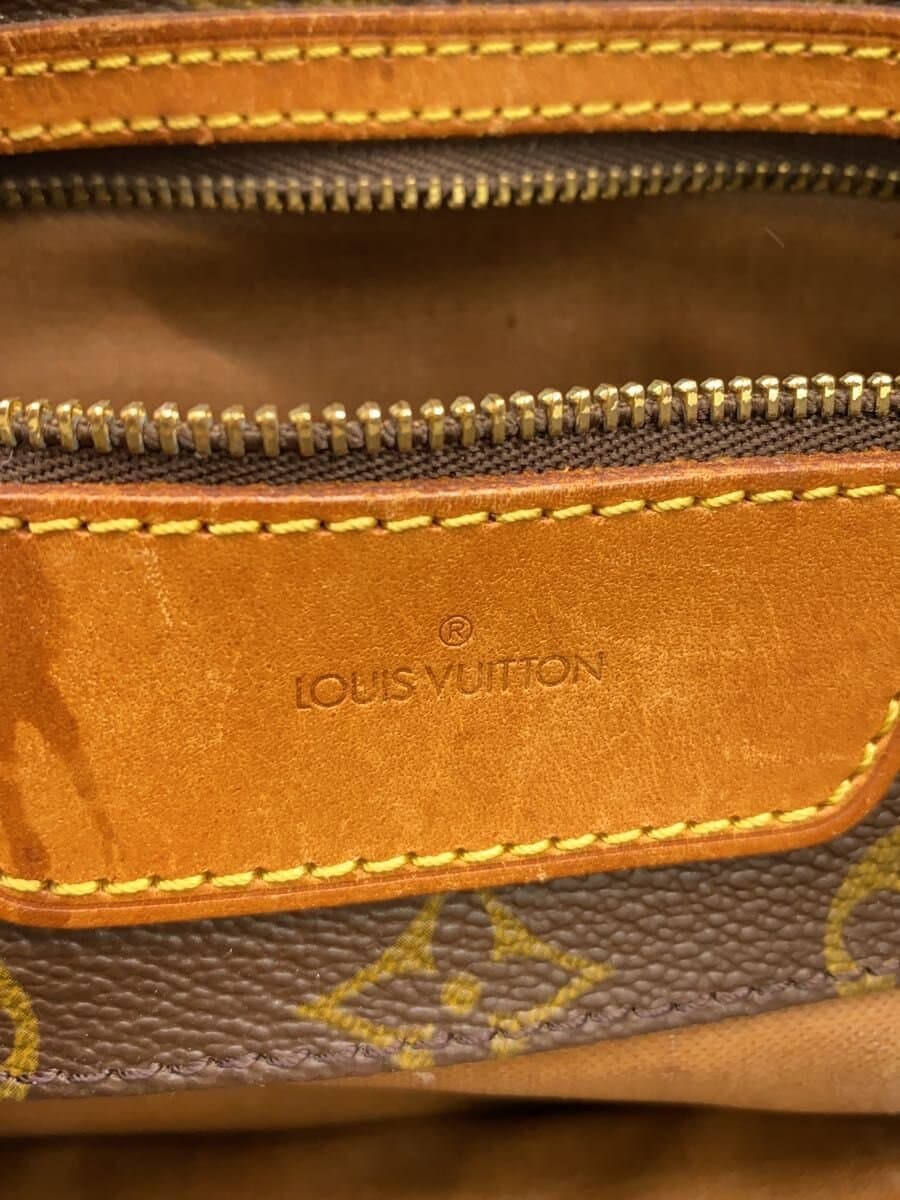 LOUIS VUITTON Sack Shopper ping_Monogram Canvas PVC BRW 5