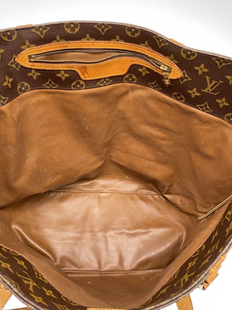 LOUIS VUITTON Sack Shopper ping_Monogram Canvas PVC BRW 6