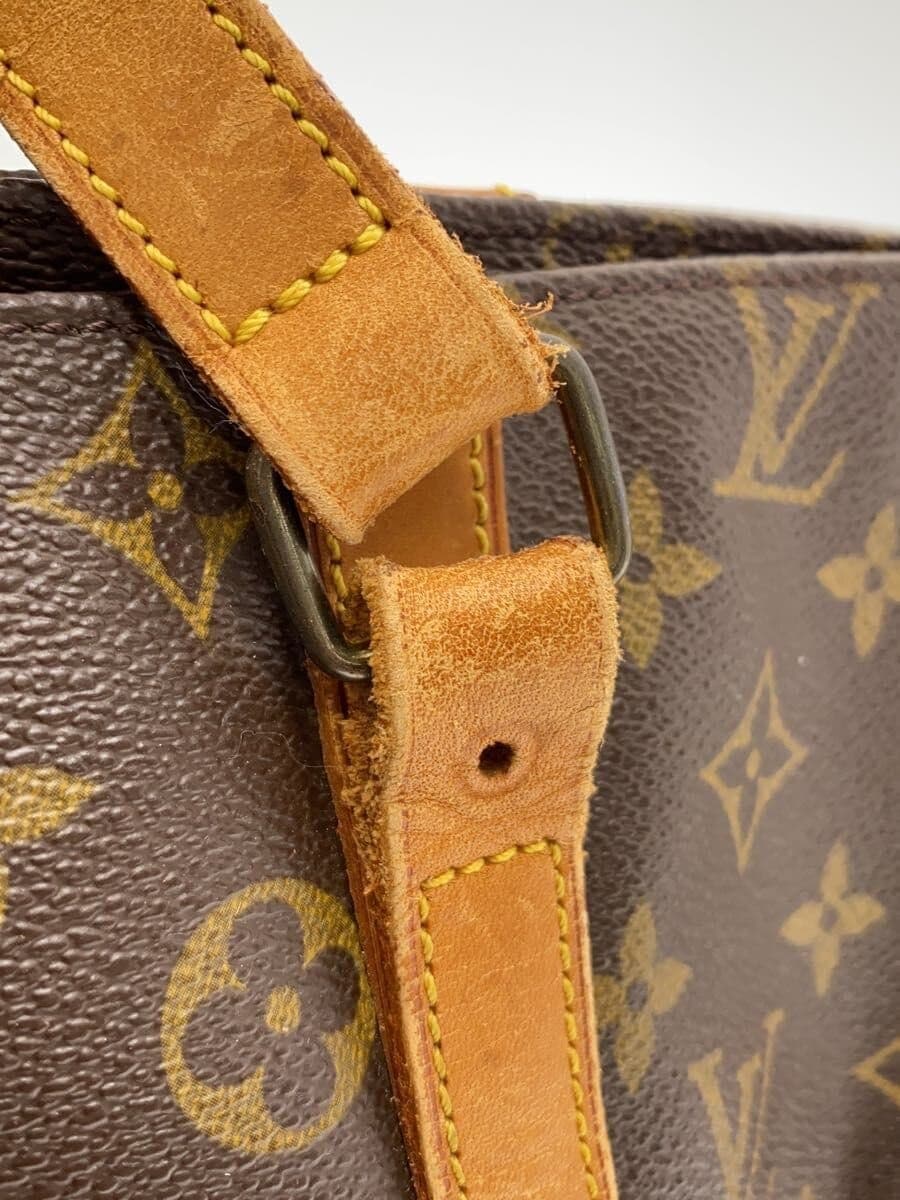 LOUIS VUITTON Sack Shopper ping_Monogram Canvas PVC BRW 7