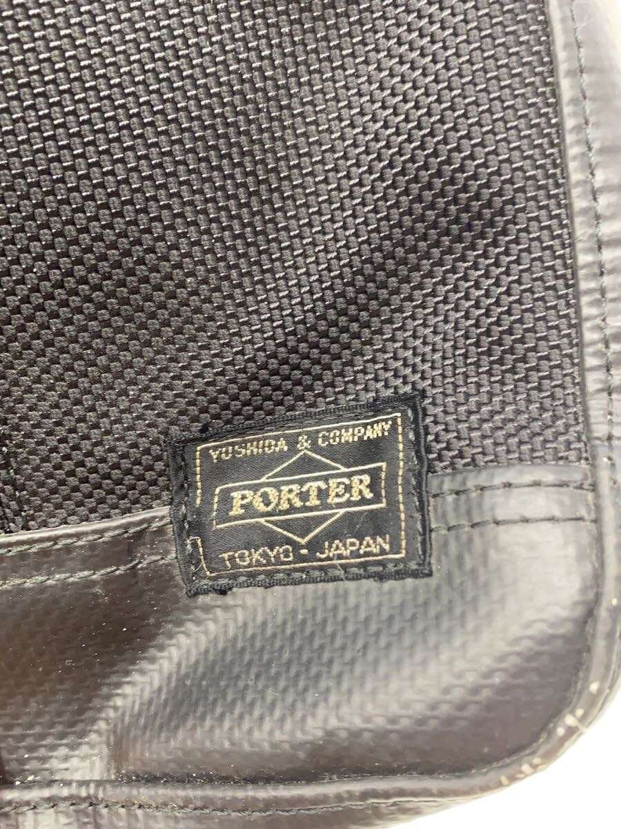 PORTERHEAT SHOULDER BAG Shoulder Bag BLK Corner Scuff 5