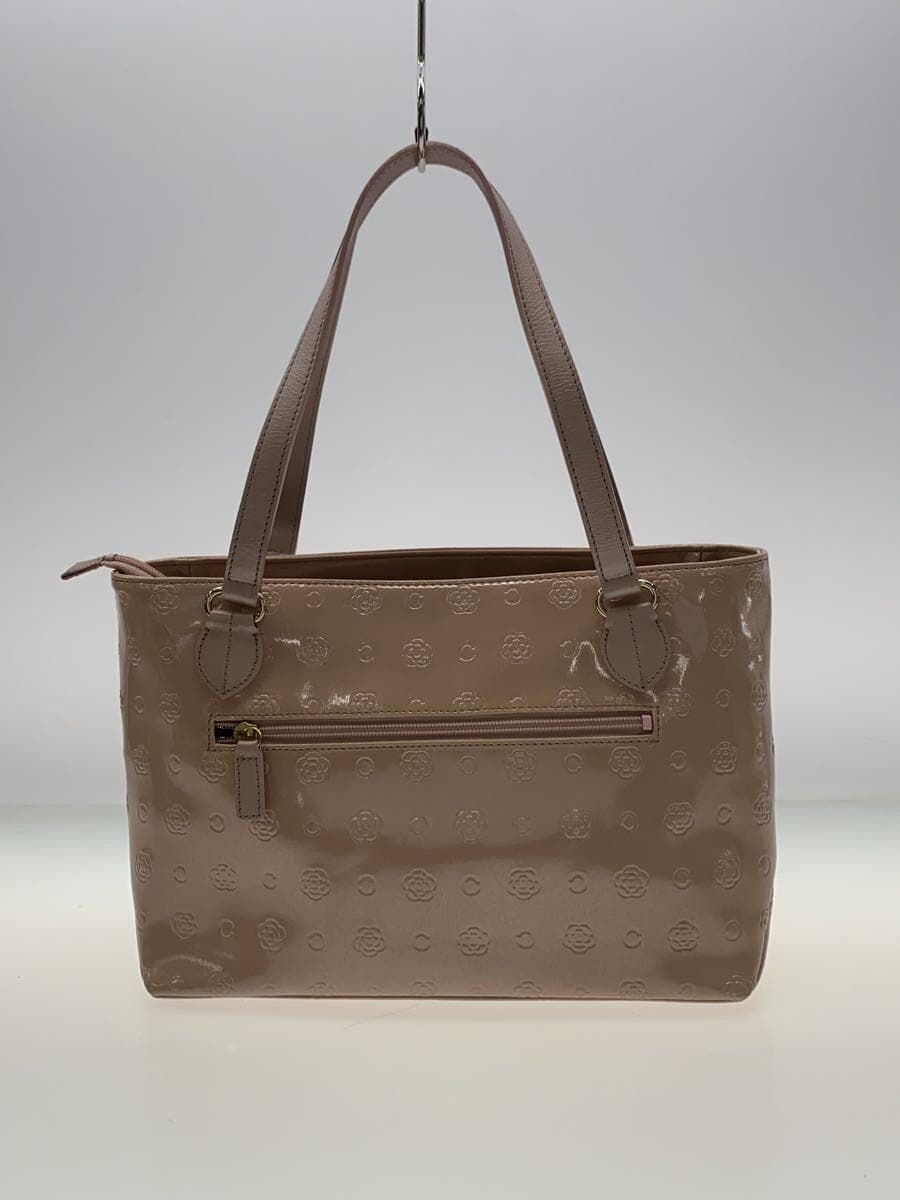 CLATHAS Bag Patent Leather PNK Floral 3