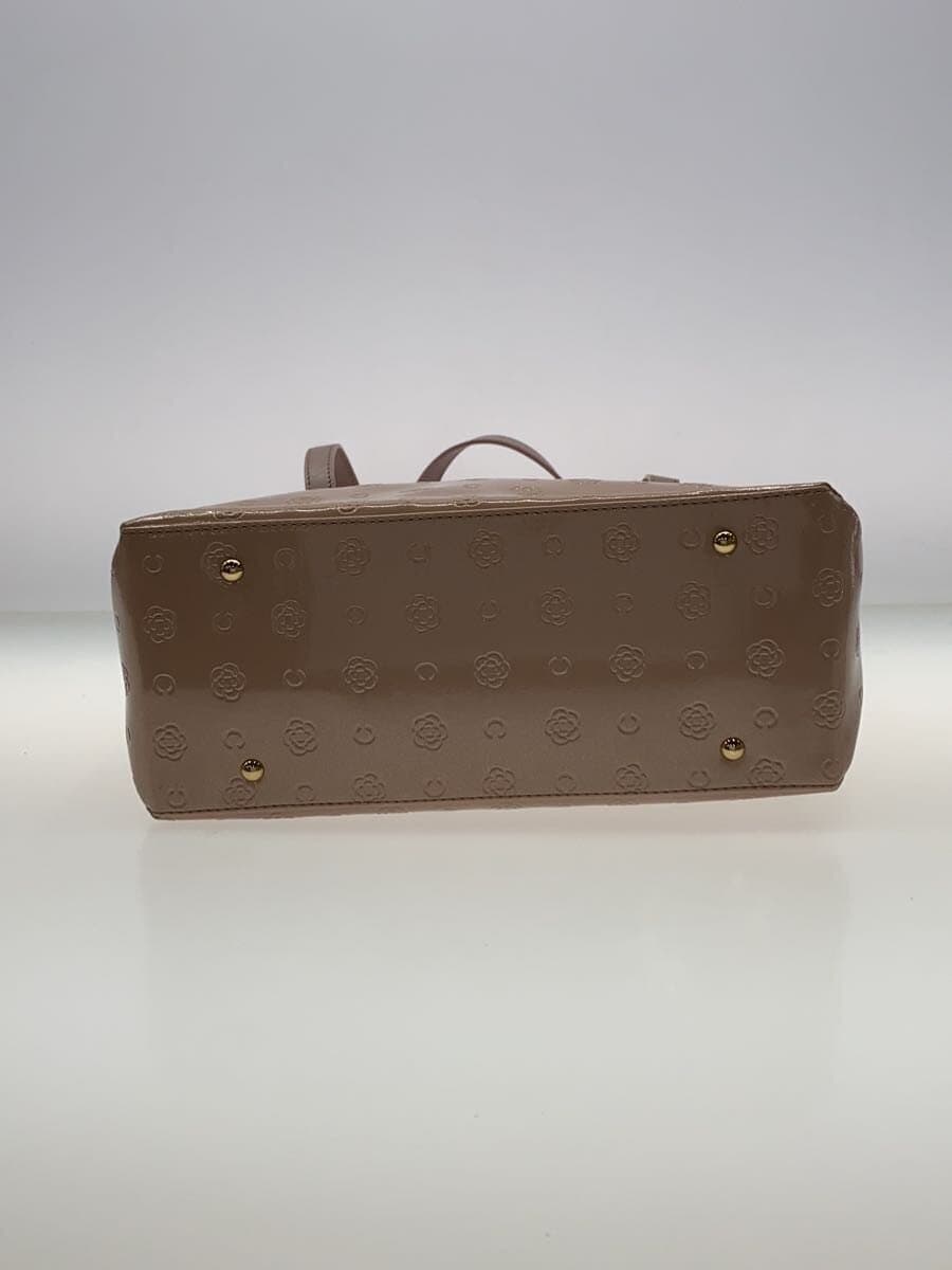 CLATHAS Bag Patent Leather PNK Floral 4