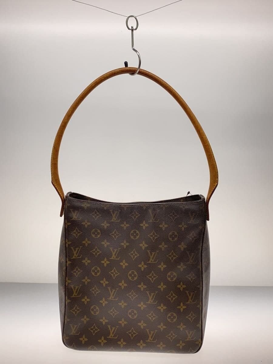 LOUIS VUITTON Looping GM_Monogram Canvas PVC BRW M51145 3