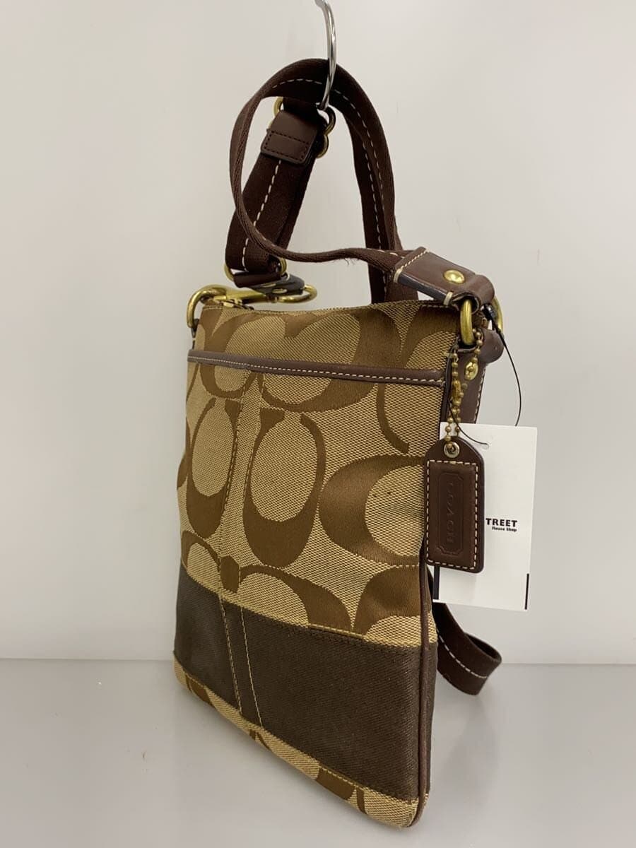 COACH Shoulder Bag_Signature Stripe_Swing Pack Canvas 2