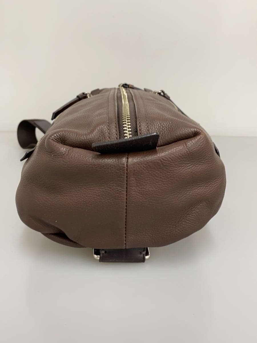 COACH Shoulder Bag_All Leather Leather BRW 4