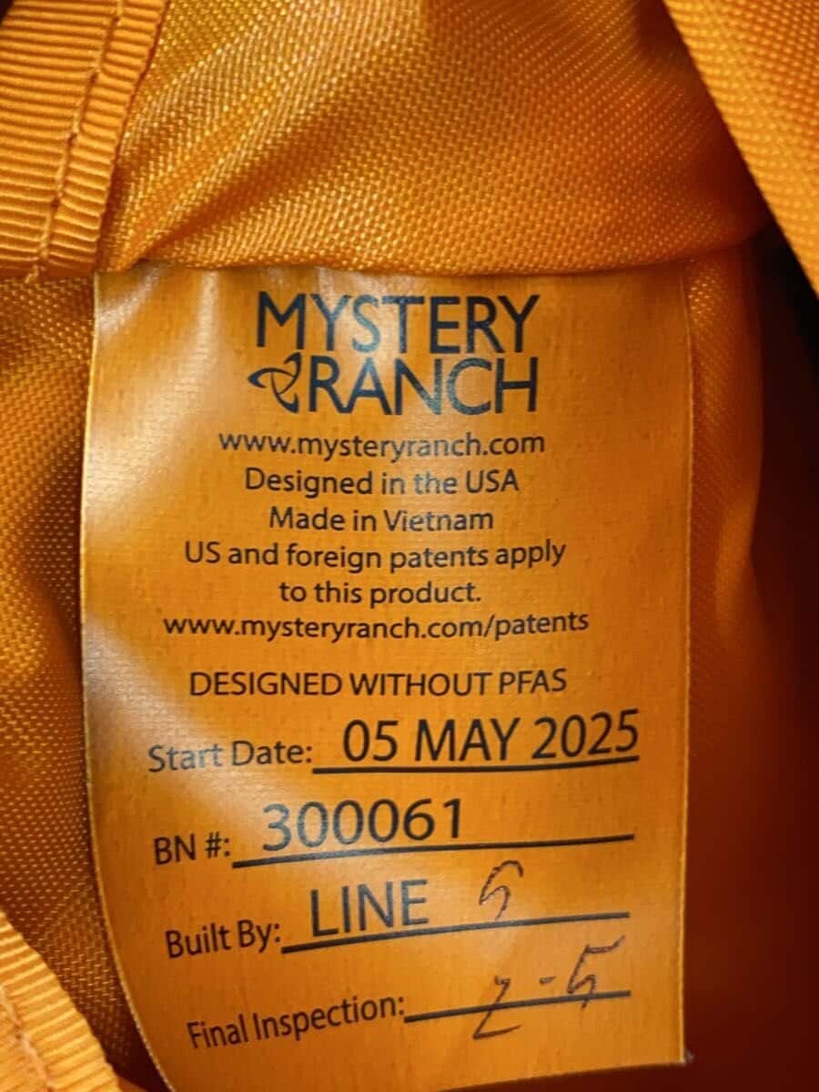 MYSTERY RANCH Shoulder Bag DISTRICT 8 Nylon BLK Solid 300061 5