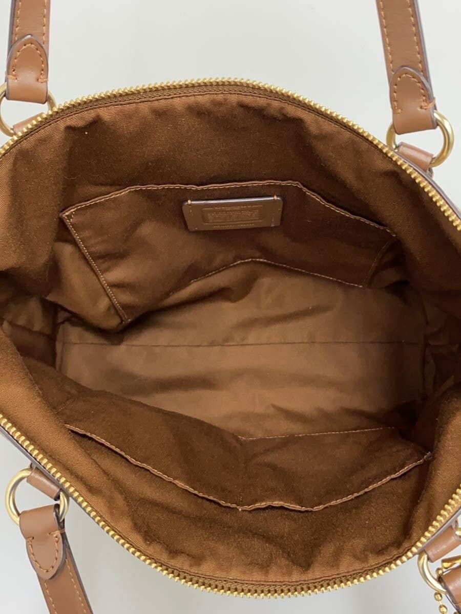 COACH Tote Bag_Signature PVC KHK Monogram 6