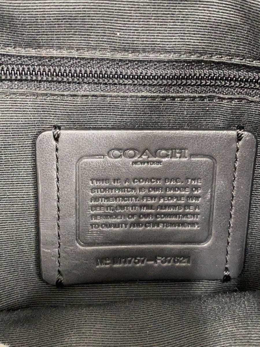 COACH Backpack_All Leather Leather BLK 5