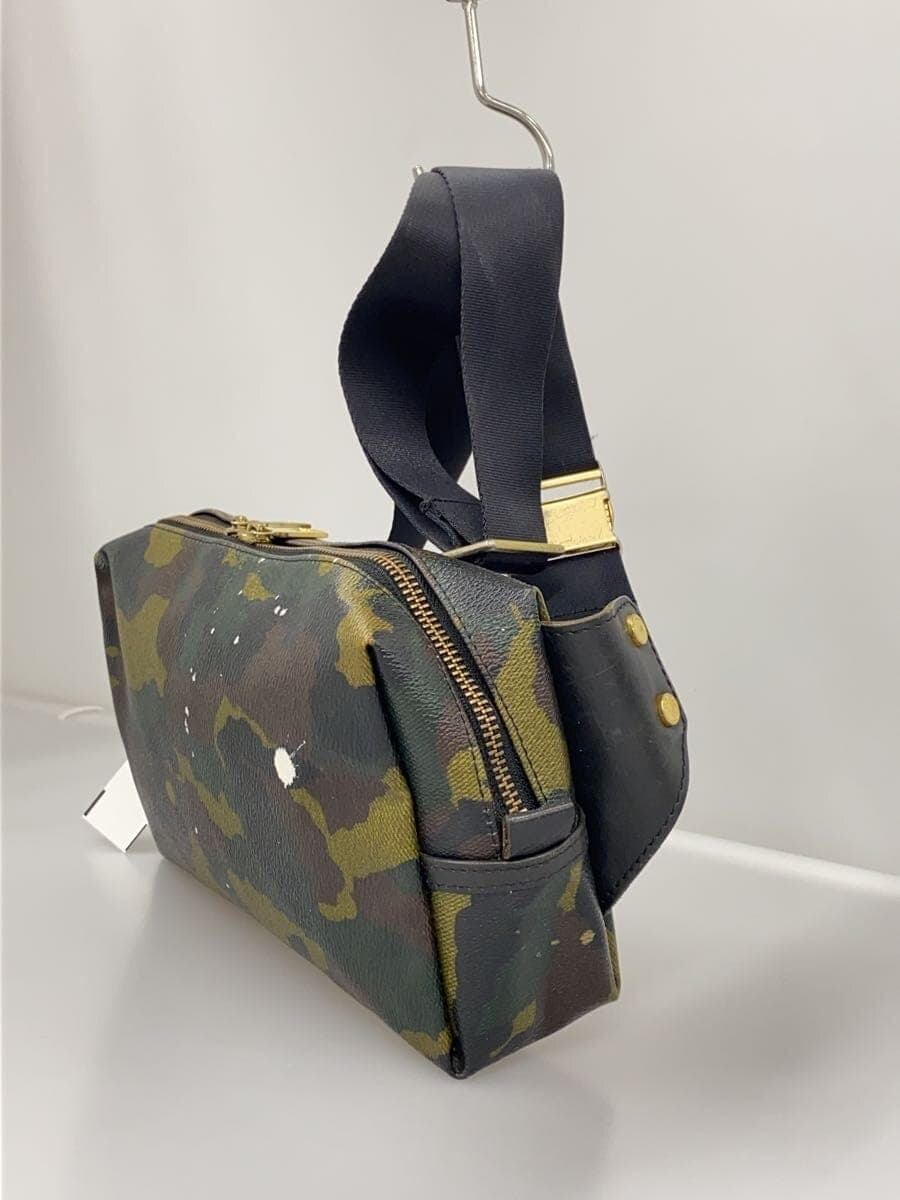 Gentil Bandit Shoulder Bag Leather GRN Camouflage 2