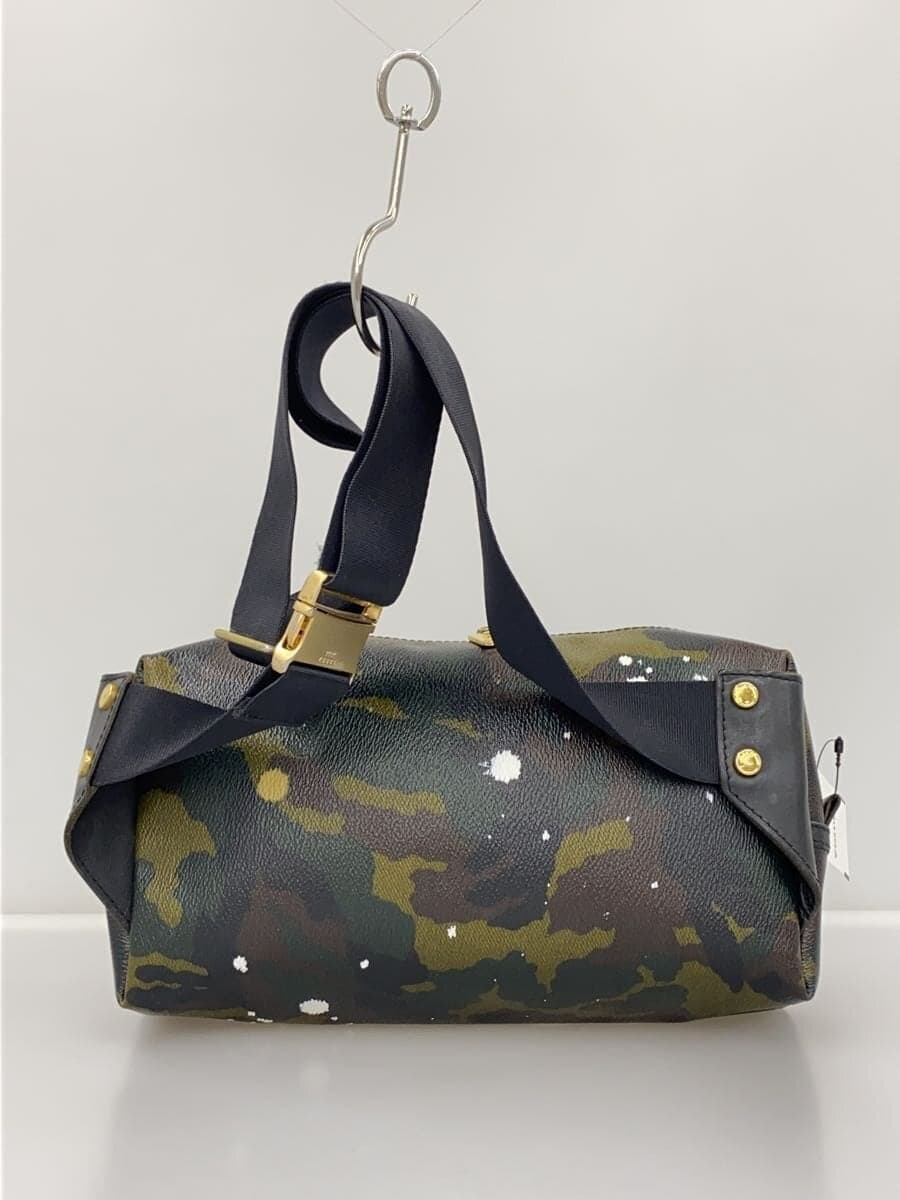 Gentil Bandit Shoulder Bag Leather GRN Camouflage 3