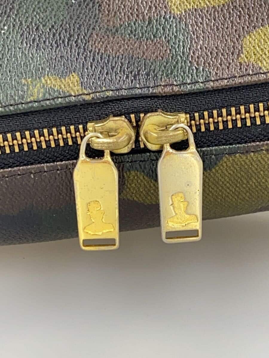 Gentil Bandit Shoulder Bag Leather GRN Camouflage 8