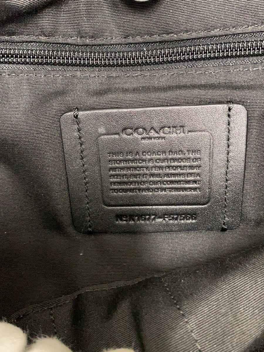 COACH Tote Bag BLK All Over Pattern F57566 5