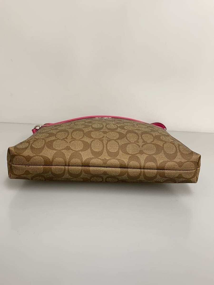 COACH Shoulder Bag PVC PNK Monogram F58297 4