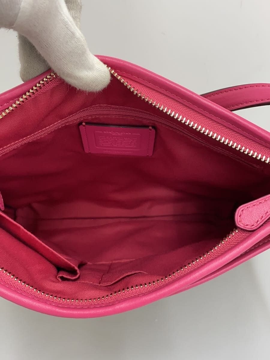 COACH Shoulder Bag PVC PNK Monogram F58297 6