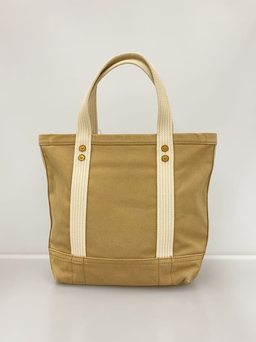 POLO RALPH LAUREN Handbag Canvas BEG 3