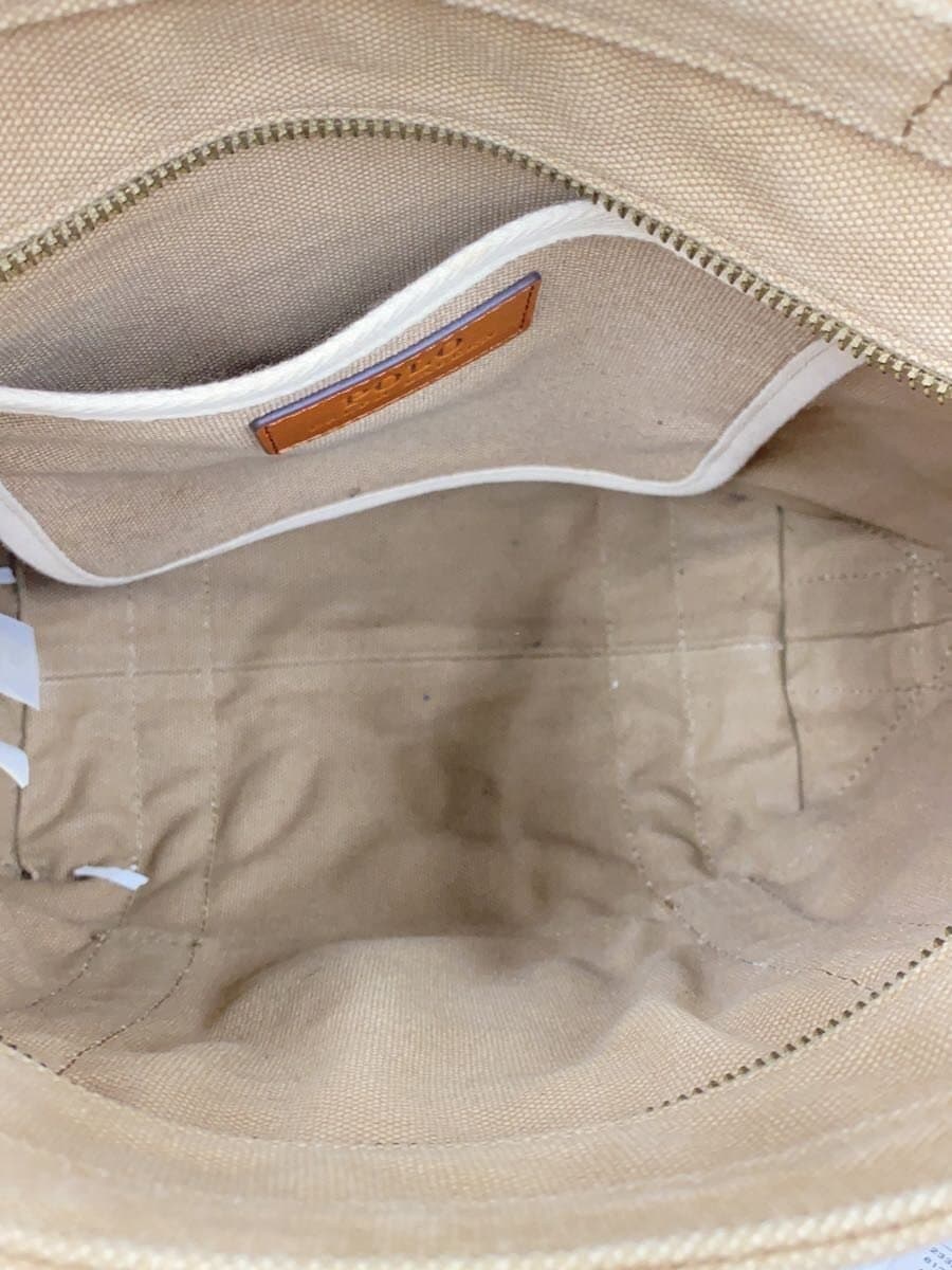 POLO RALPH LAUREN Handbag Canvas BEG 6