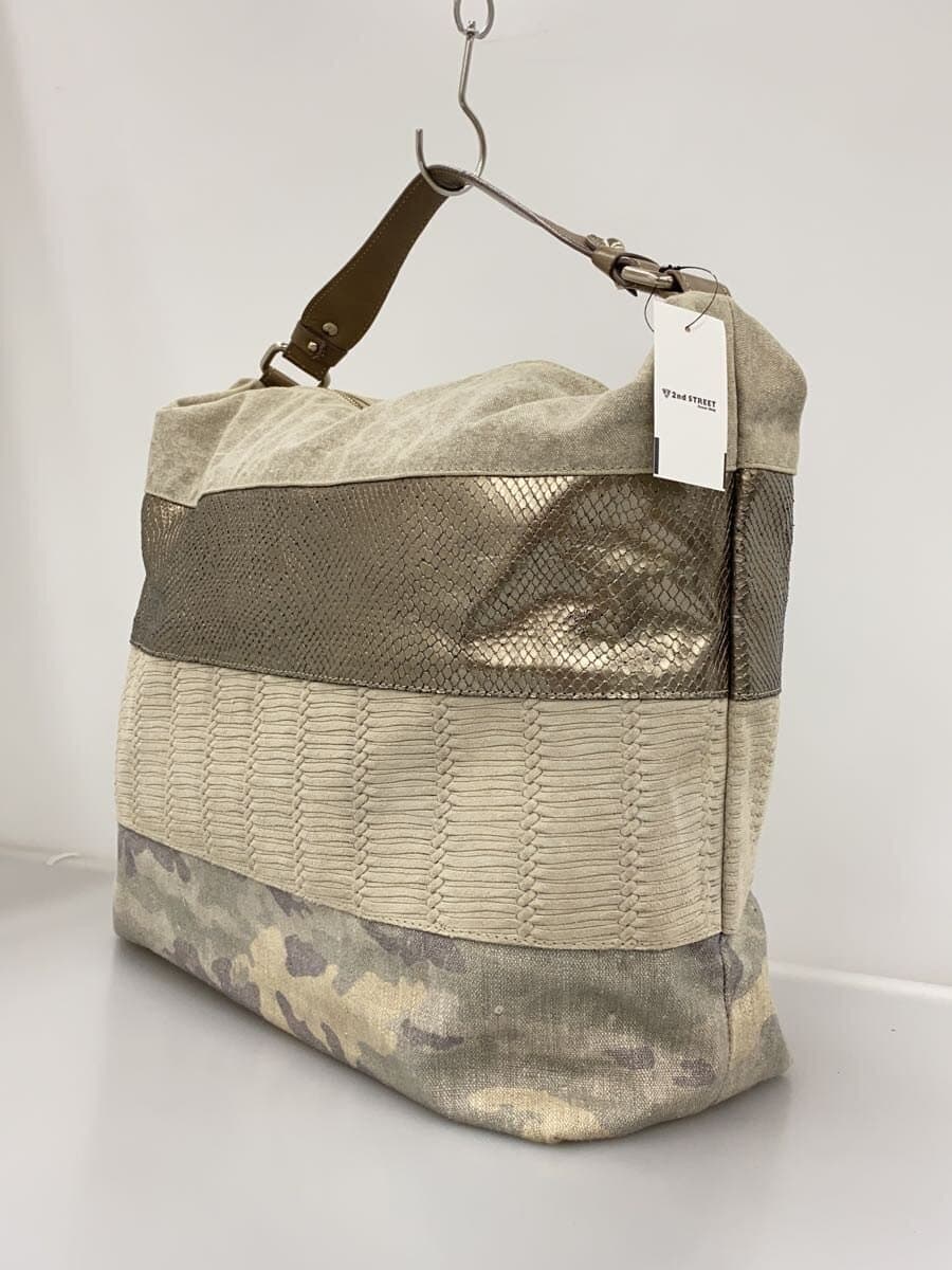 Carol J. Tote Bag GRY All Over Pattern 2