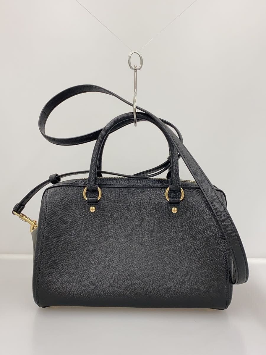 COACH Shoulder Bag Leather BLK F79946 3