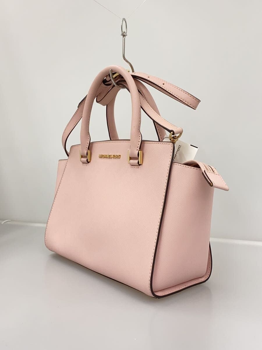 MICHAEL KORS Shoulder Bag Leather PNK AC-1908 2