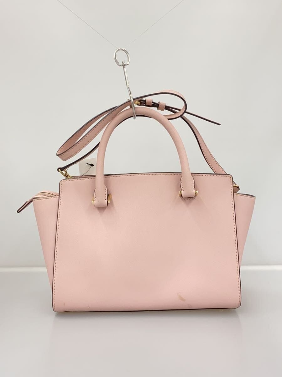 MICHAEL KORS Shoulder Bag Leather PNK AC-1908 3