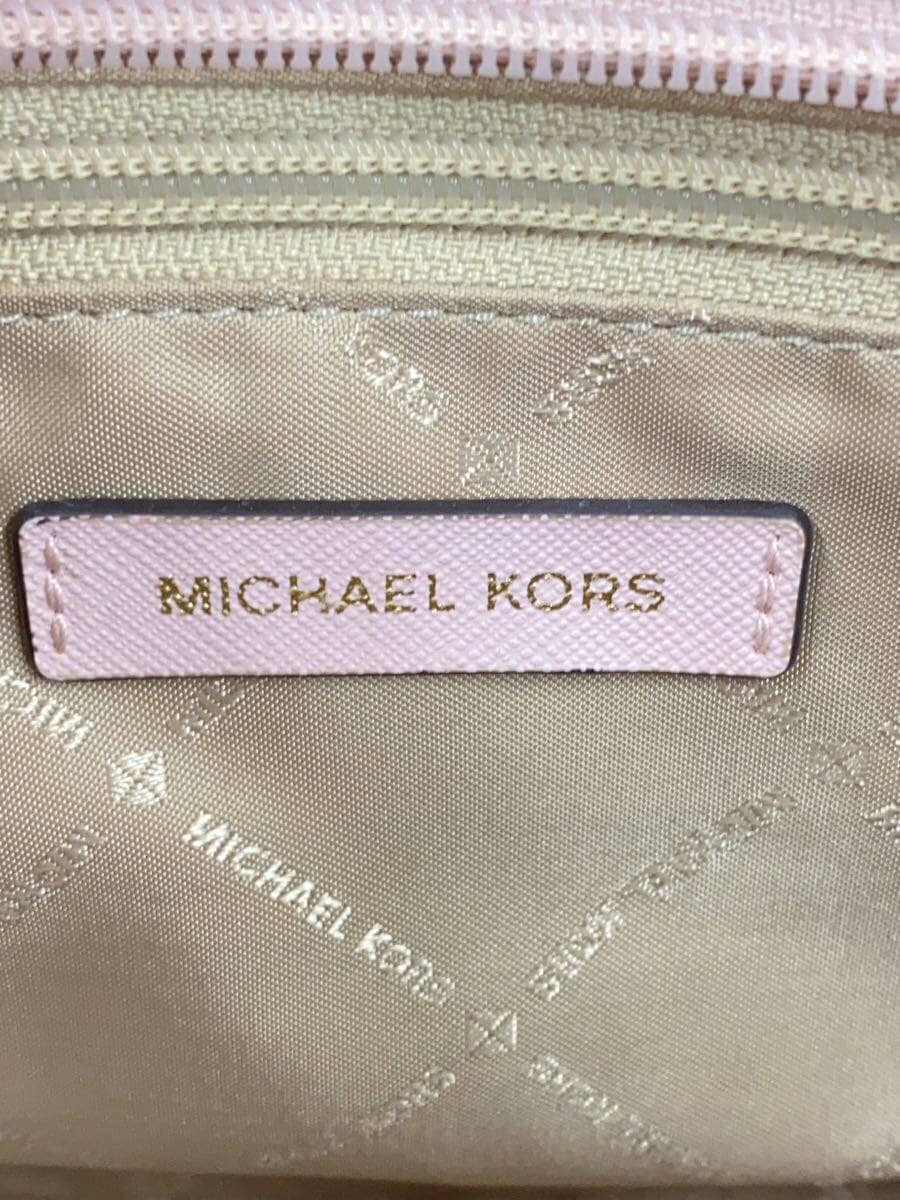 MICHAEL KORS Shoulder Bag Leather PNK AC-1908 5