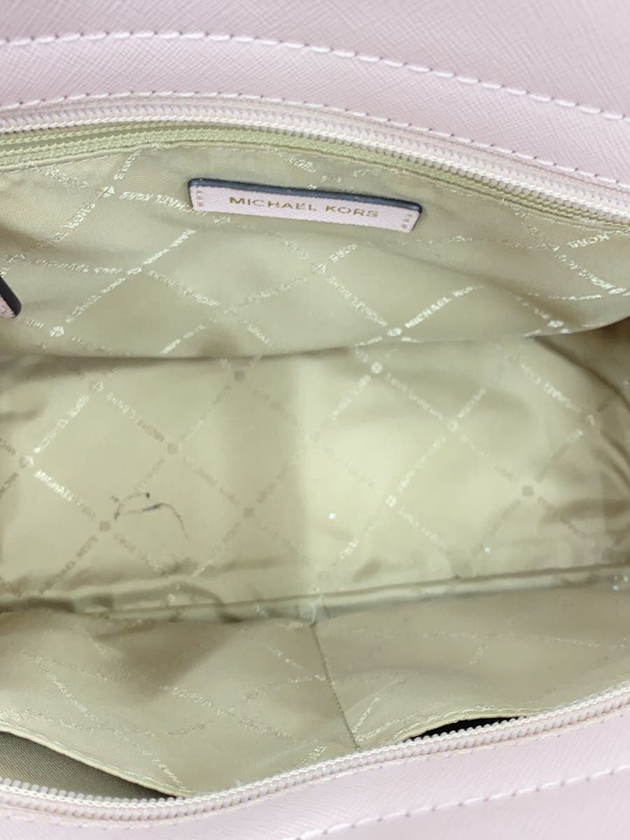 MICHAEL KORS Shoulder Bag Leather PNK AC-1908 6