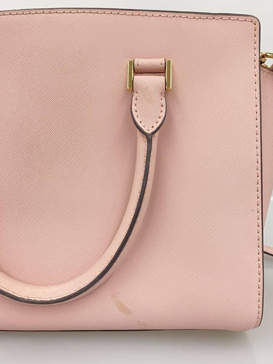 MICHAEL KORS Shoulder Bag Leather PNK AC-1908 7