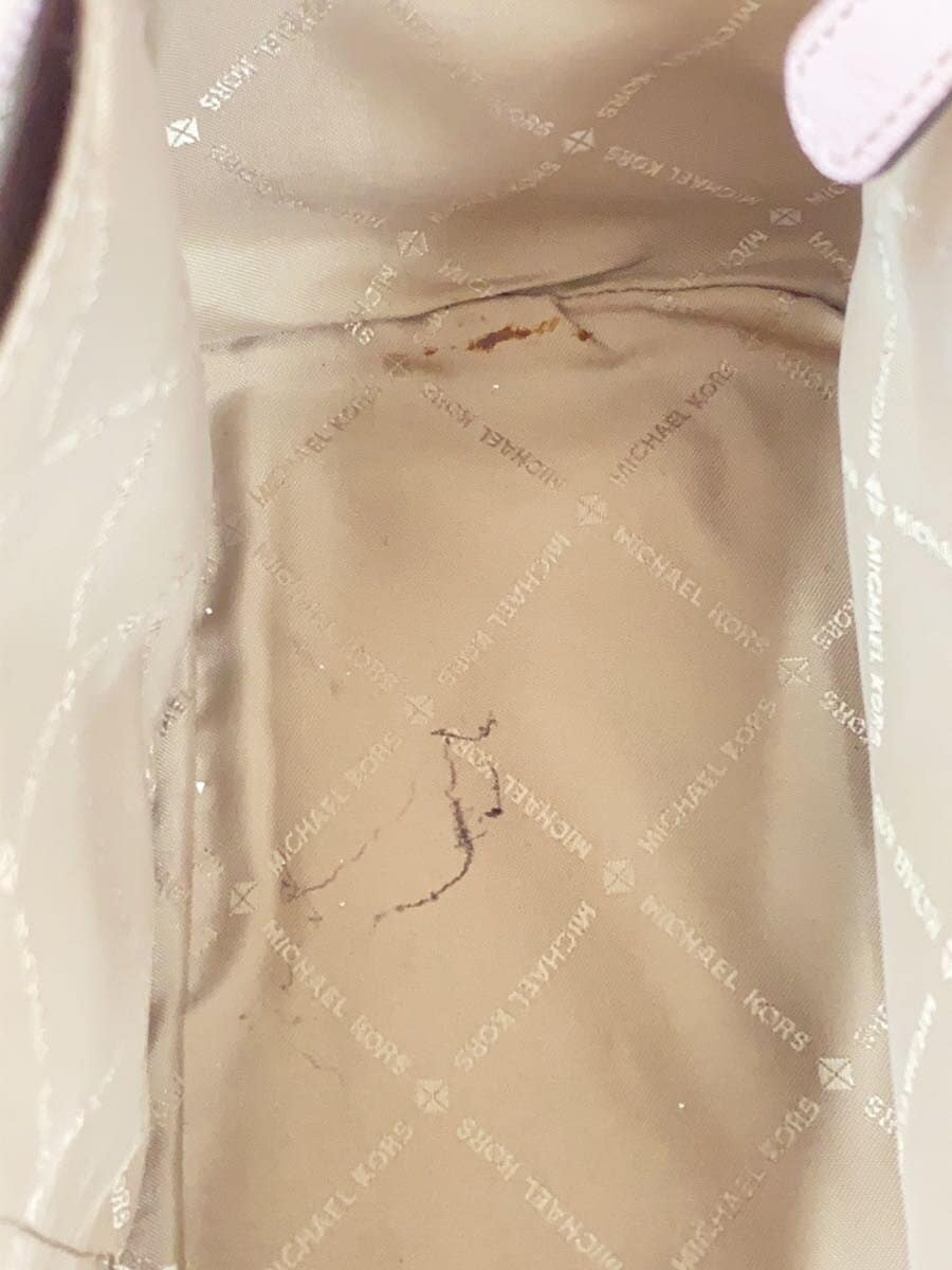 MICHAEL KORS Shoulder Bag Leather PNK AC-1908 9