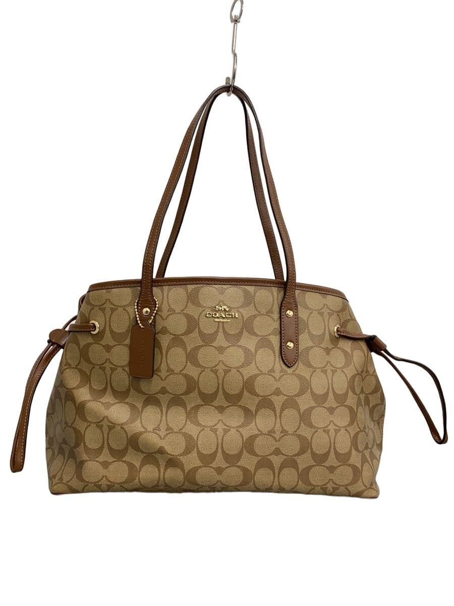 COACH Tote Bag_Signature BRW