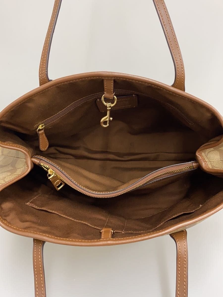 COACH Tote Bag_Signature BRW 6