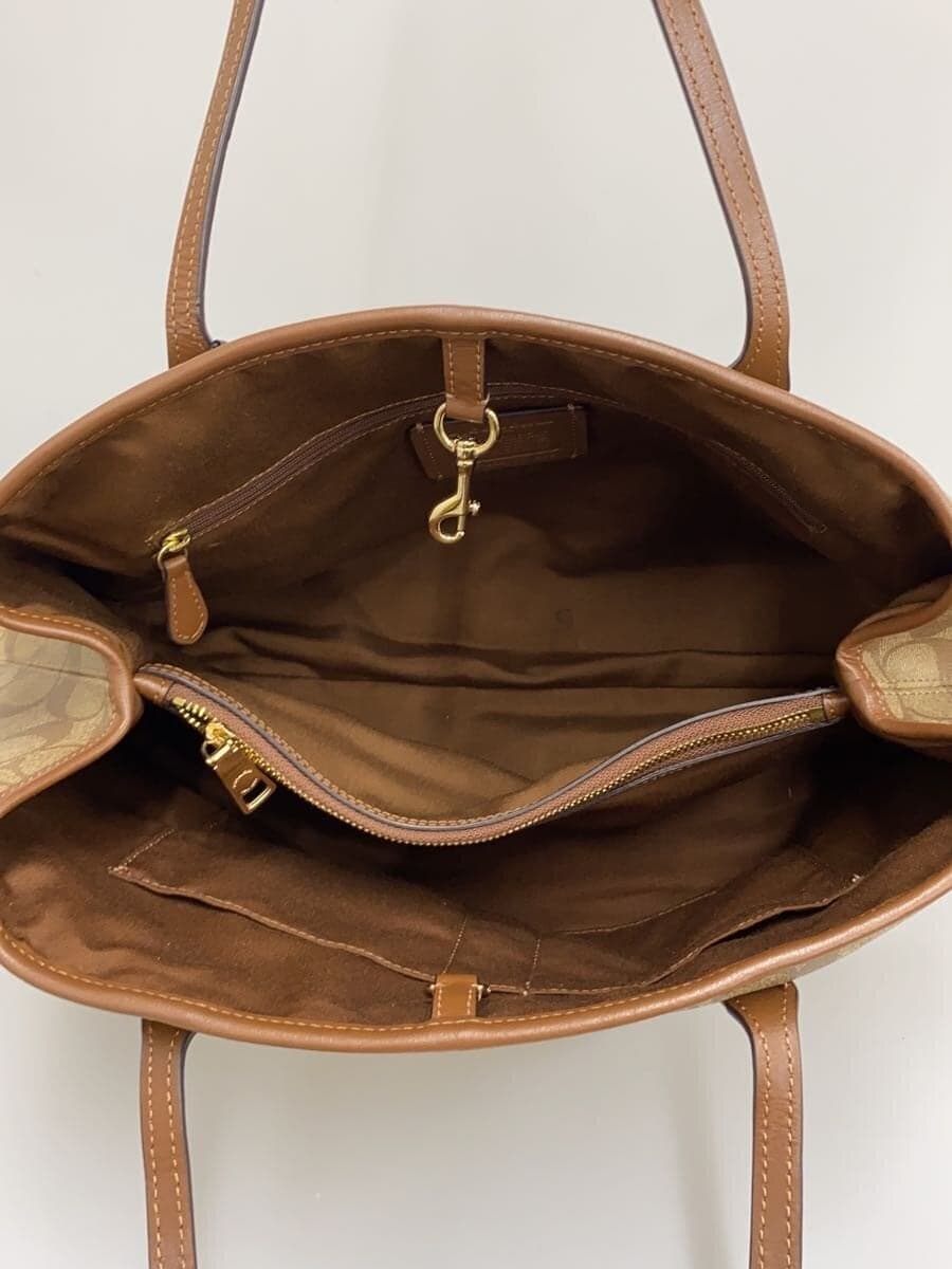 COACH Tote Bag_Signature BRW 6