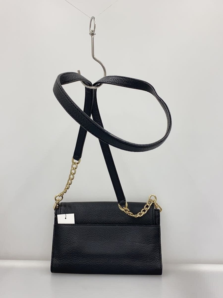kate spade new york Shoulder Bag Leather BLK Solid PXRU9384 3